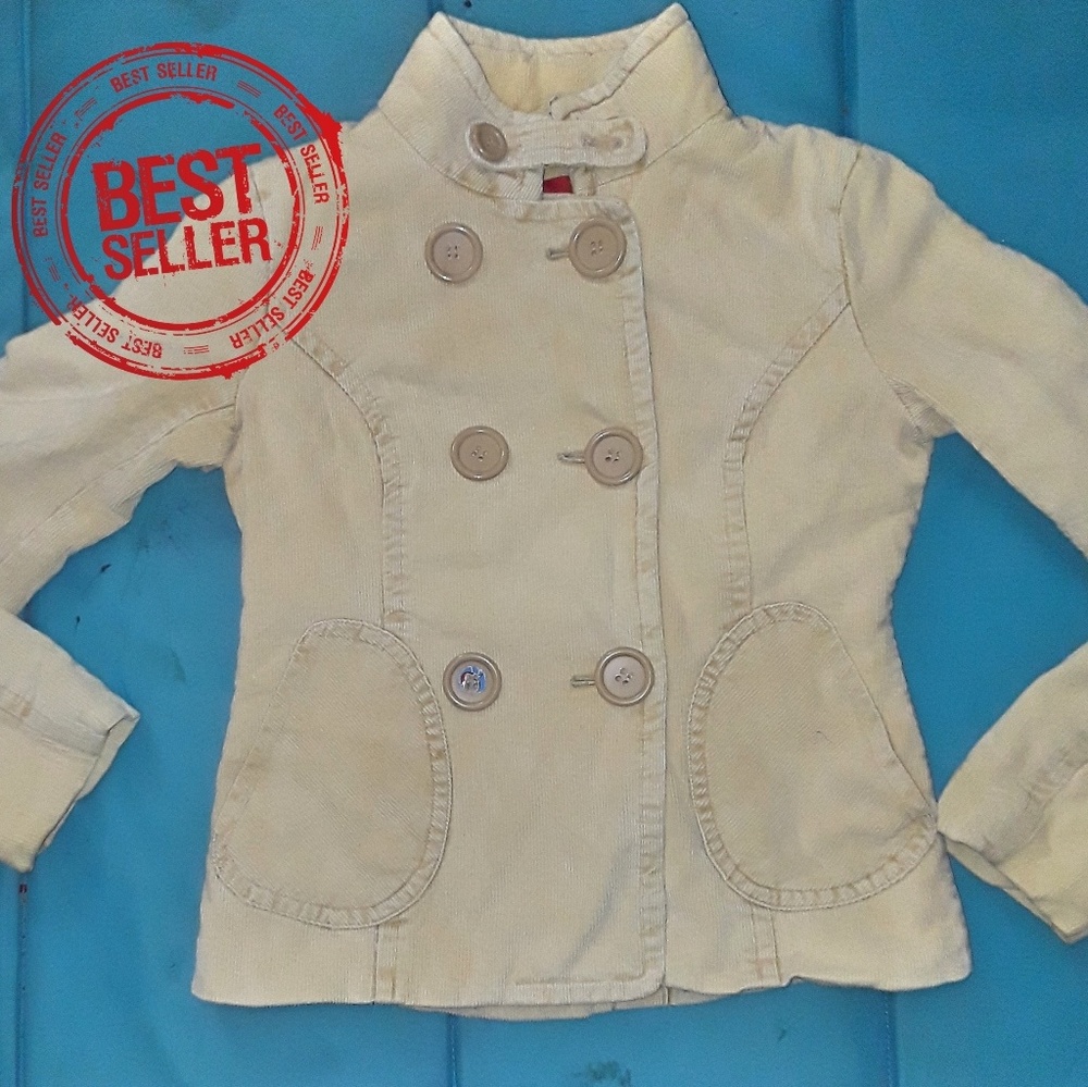 SOLD!!Mossimo corduroy pea coat